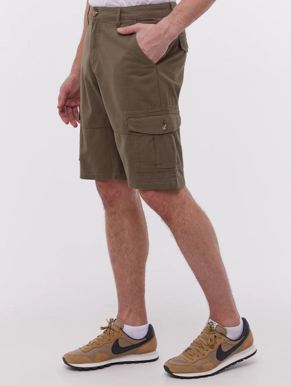 Alatro Cargo Shorts - Green - Image 4