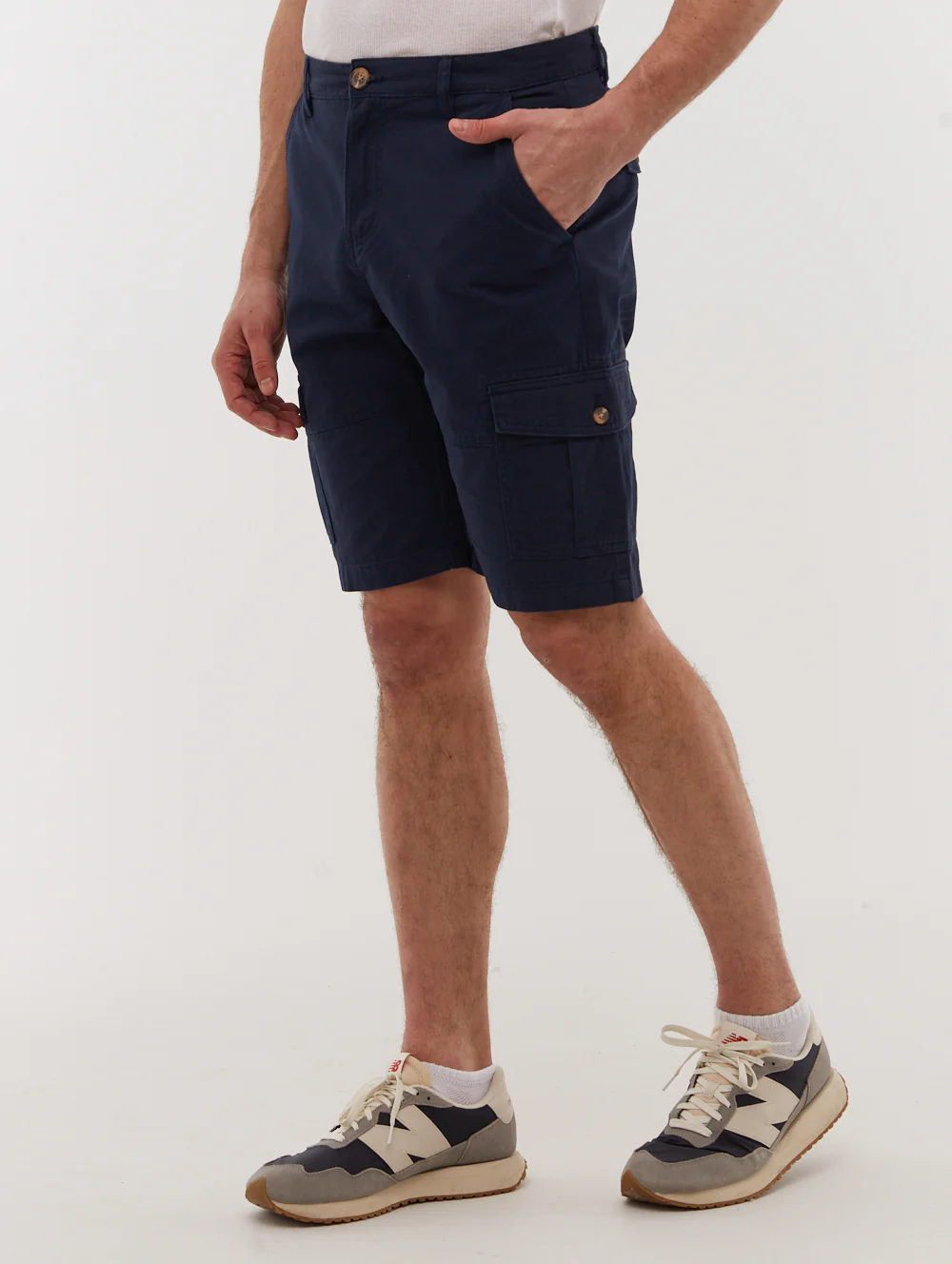 Alatro Cargo Shorts - Blue - Image 4