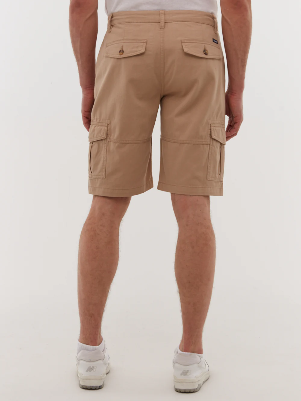 Alatro Cargo Shorts - Beige - Image 5