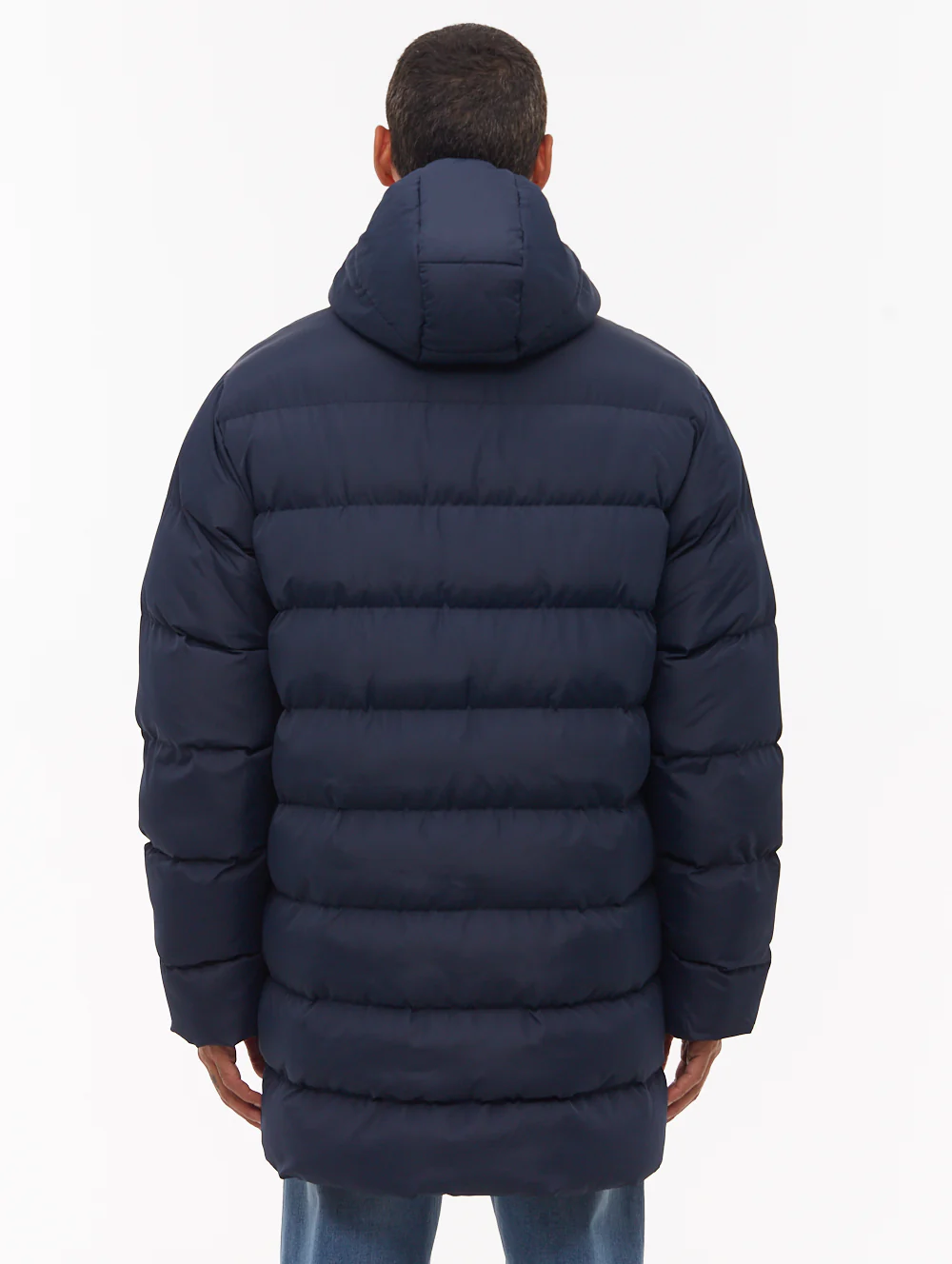 Arviss Hooded Puffer Jacket - Blue - Image 4