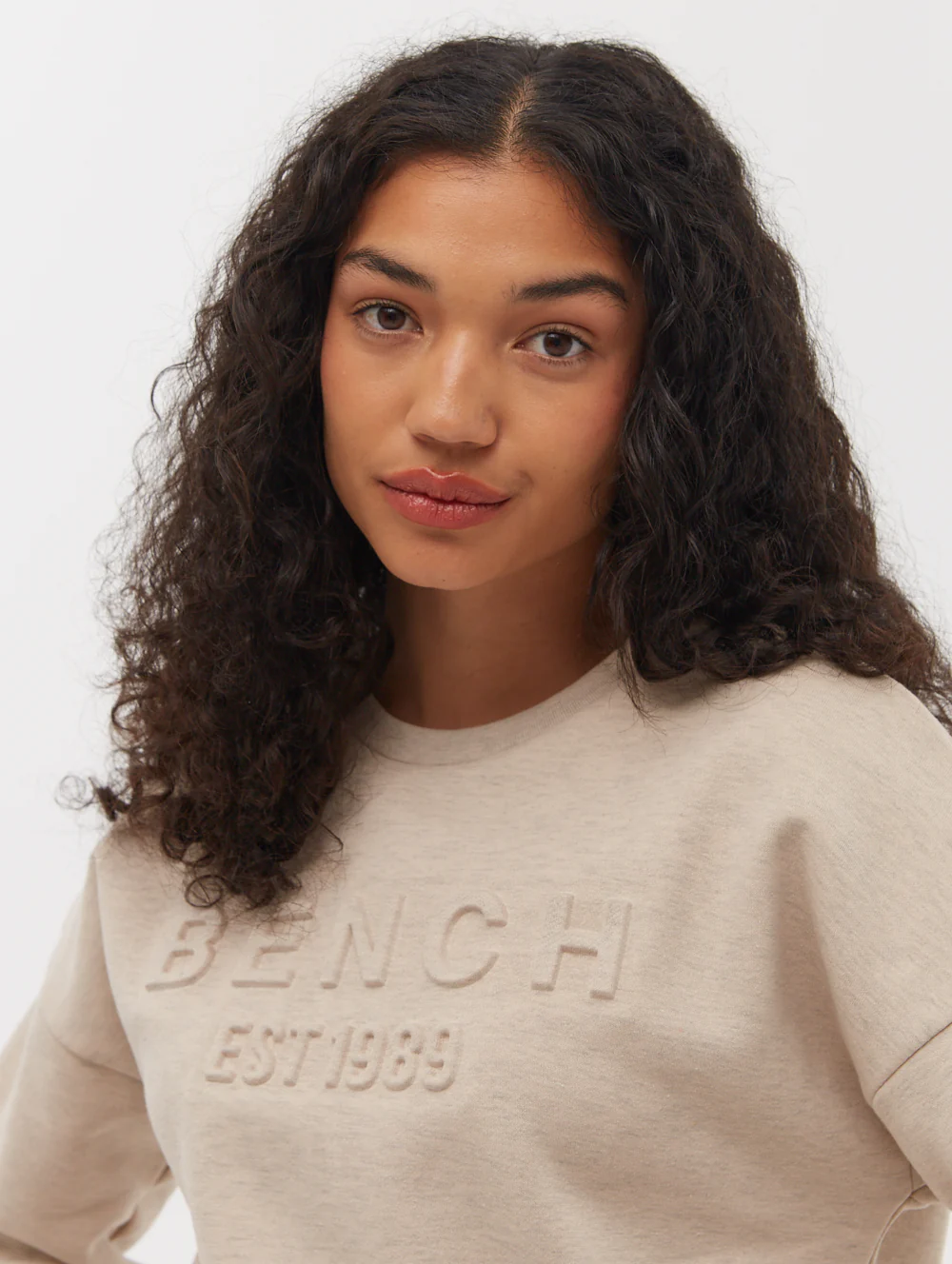 Avyanna Deboss Logo Crew Neck Sweatshirt - Image 2