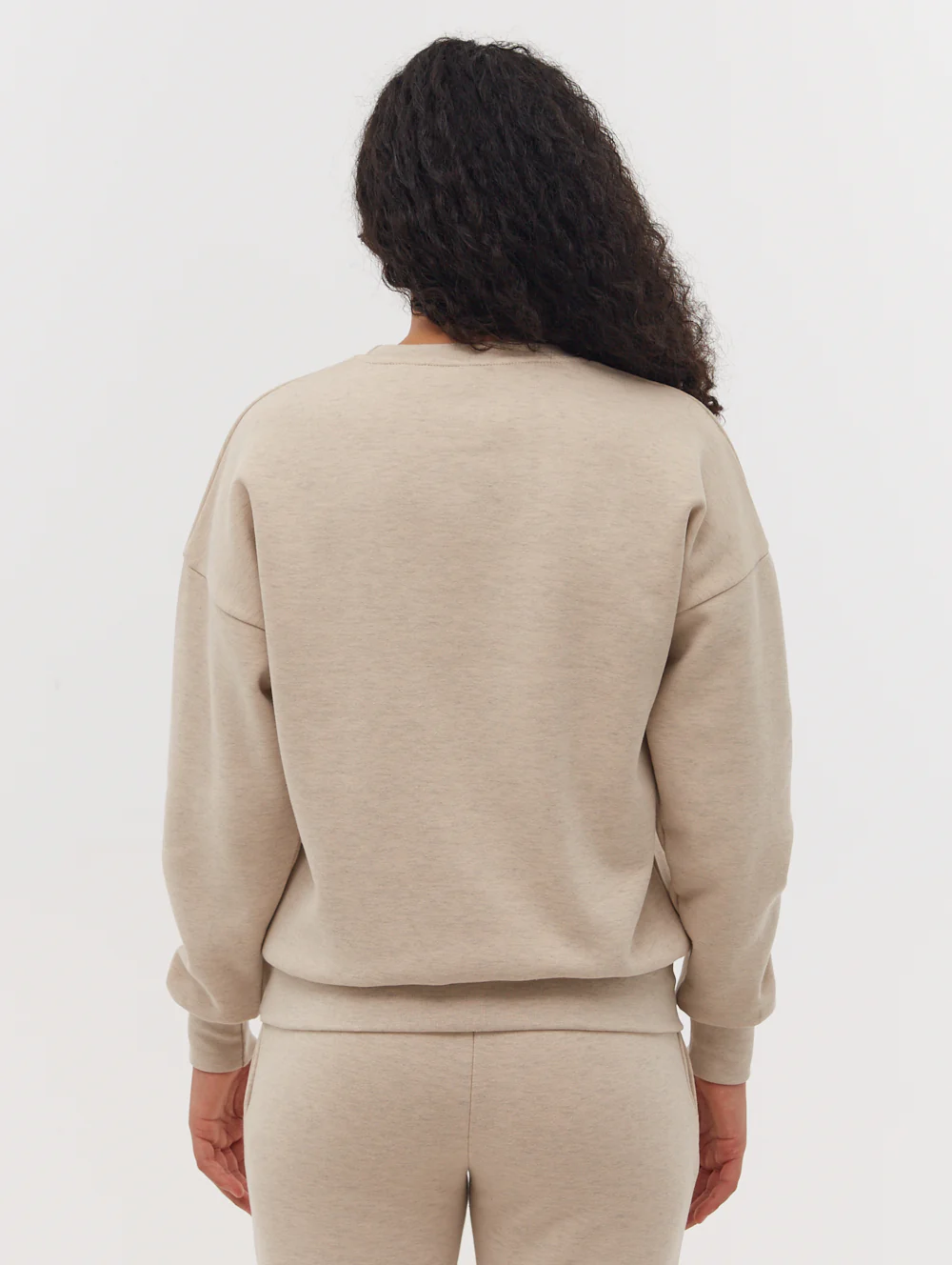 Avyanna Deboss Logo Crew Neck Sweatshirt - Image 4