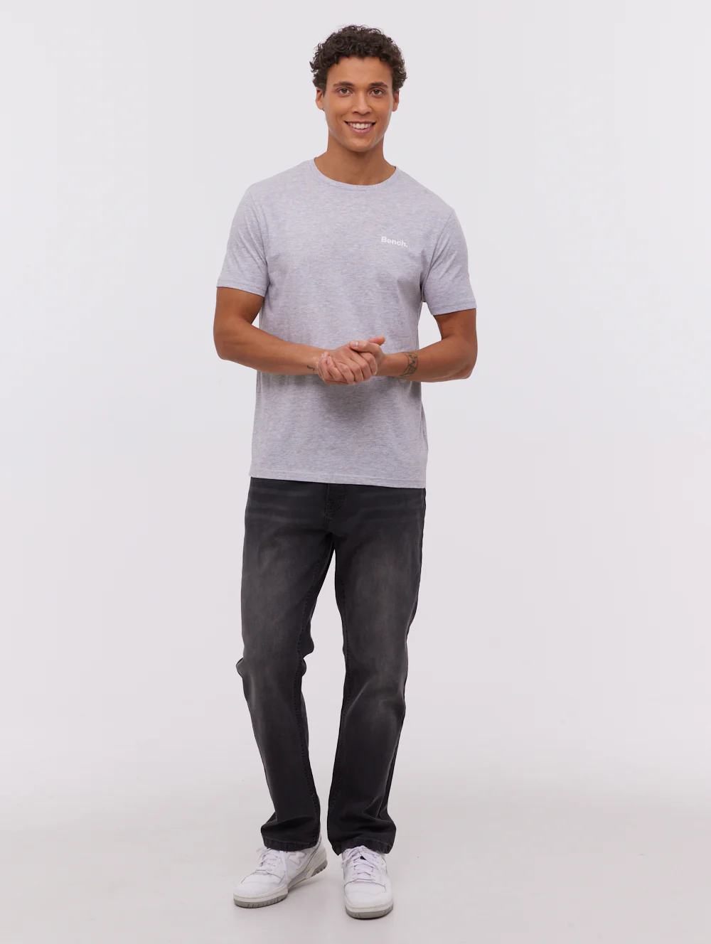 Berrick Emblem T-Shirt - Grey - Image 2