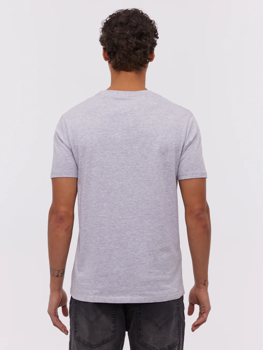 Berrick Emblem T-Shirt - Grey - Image 5
