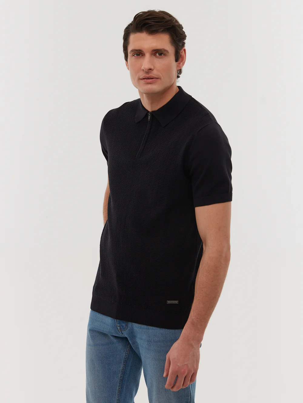 Brescia Knit Polo Shirt - Image 4