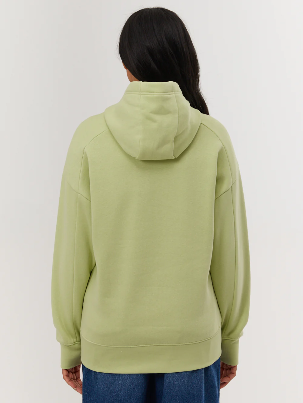 Contessa Script Graphic Oversize Hoodie - Green - Image 5