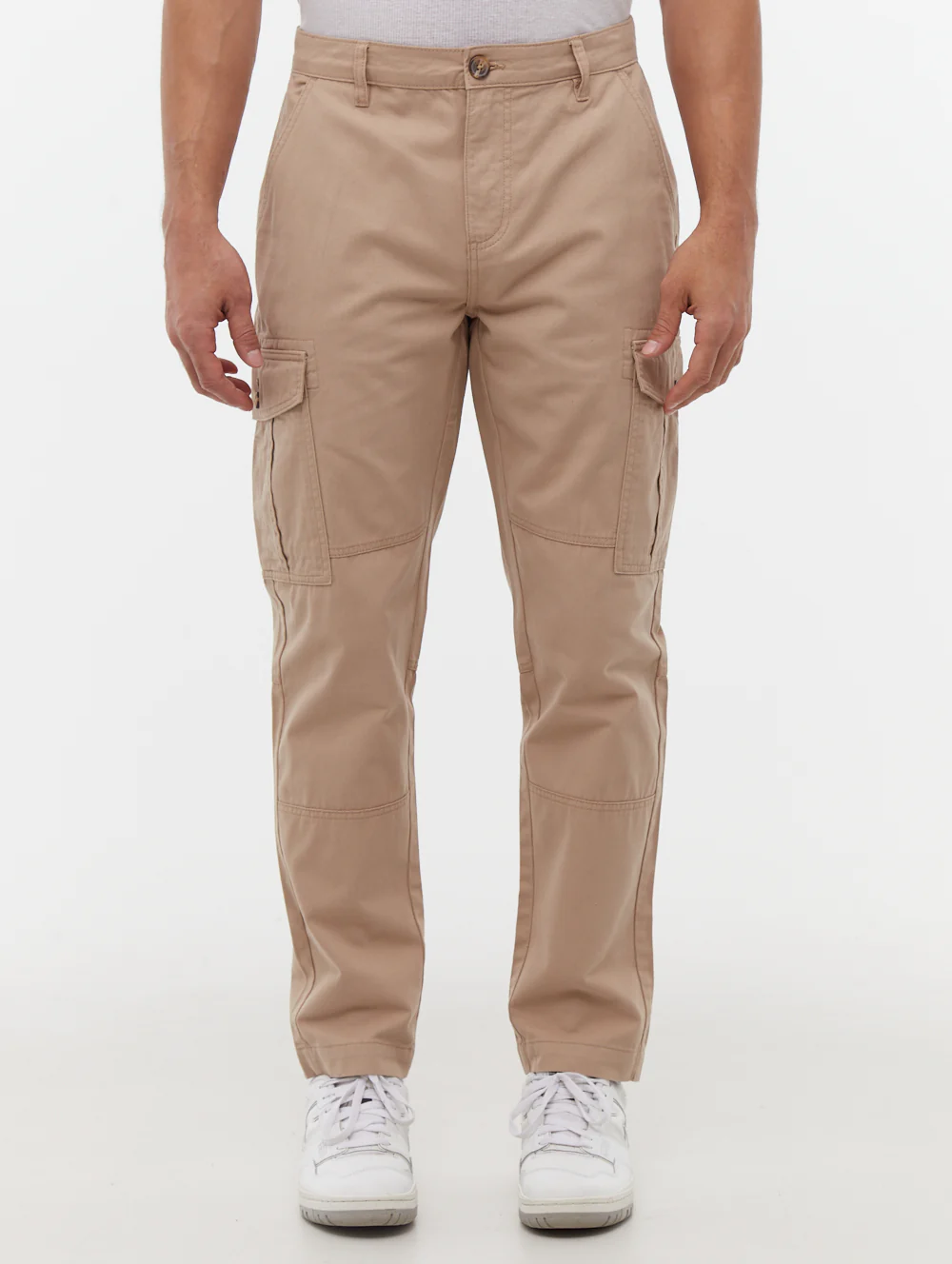 Creelin Classic Cargo Pants - Beige