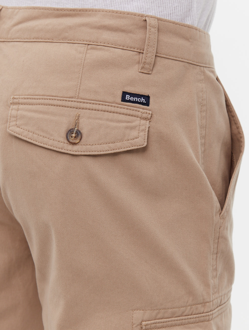 Creelin Classic Cargo Pants - Beige - Image 3