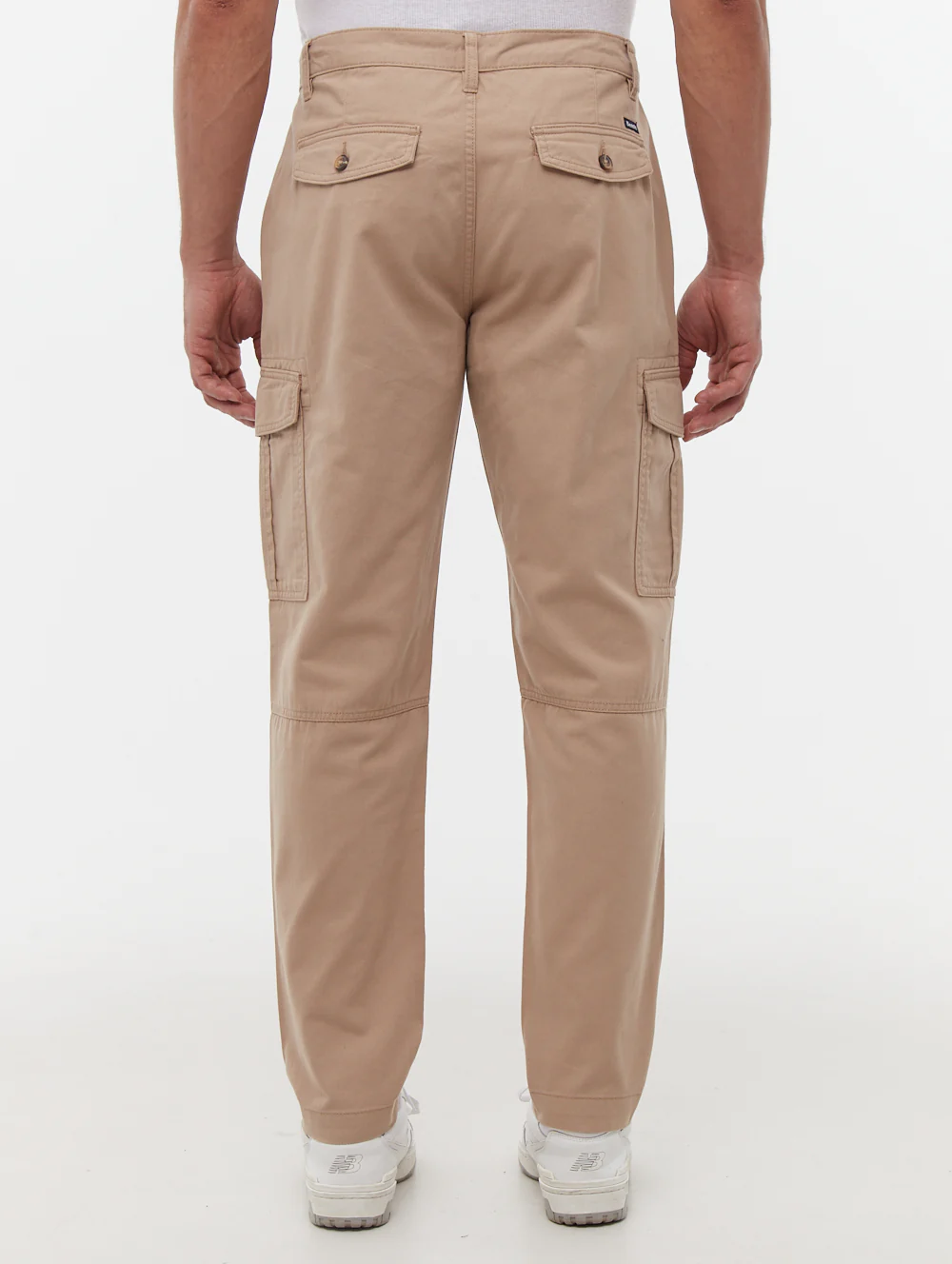 Creelin Classic Cargo Pants - Beige - Image 5