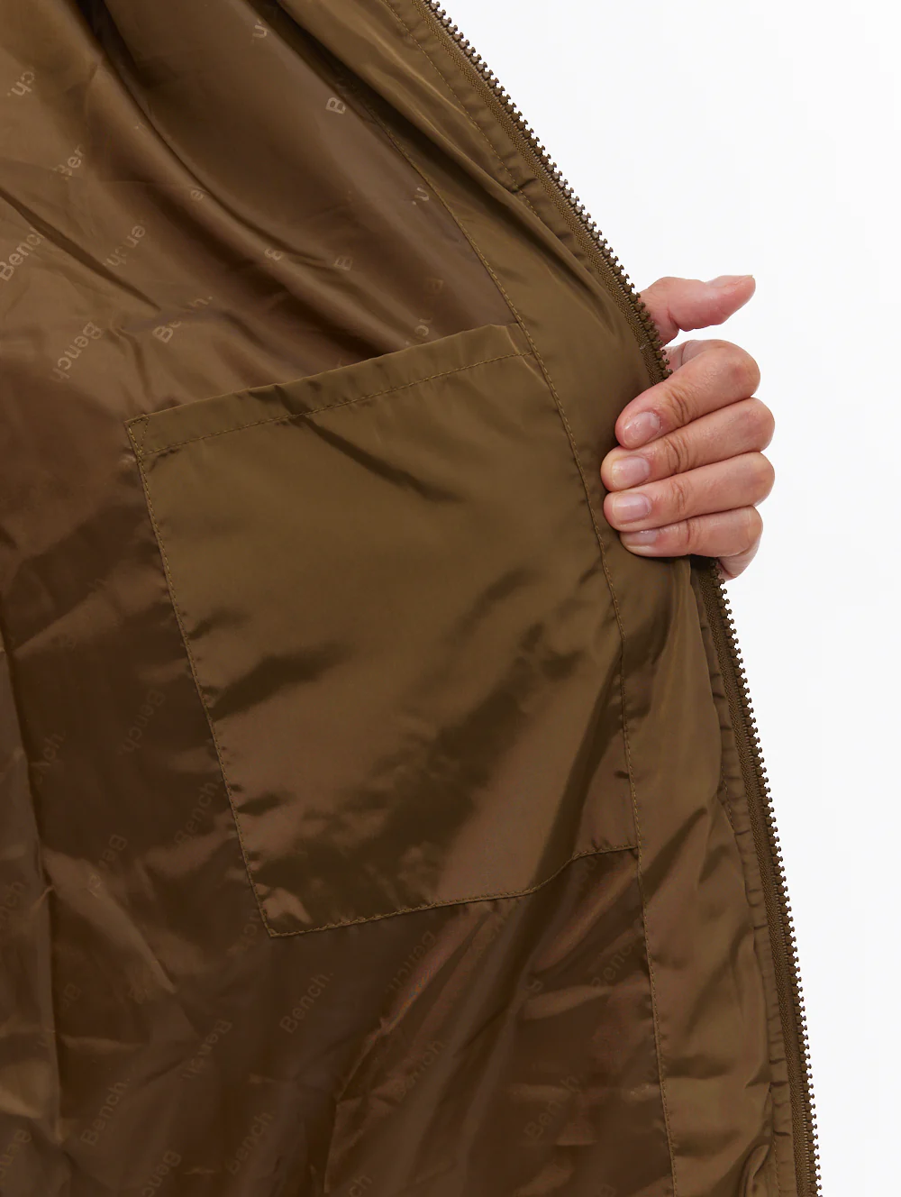 Dans Maxi Puffer Coat - Green - Image 4