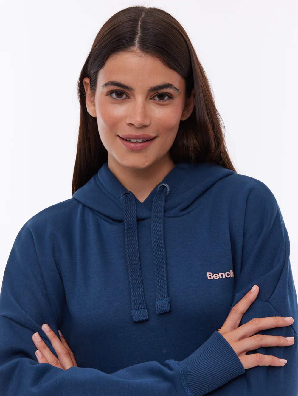 Darea Oversize Emblem Hoodie - Blue - Image 2