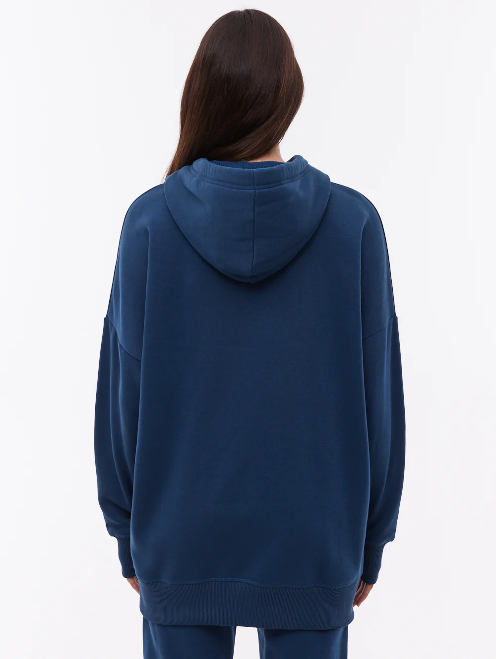 Darea Oversize Emblem Hoodie - Blue - Image 3