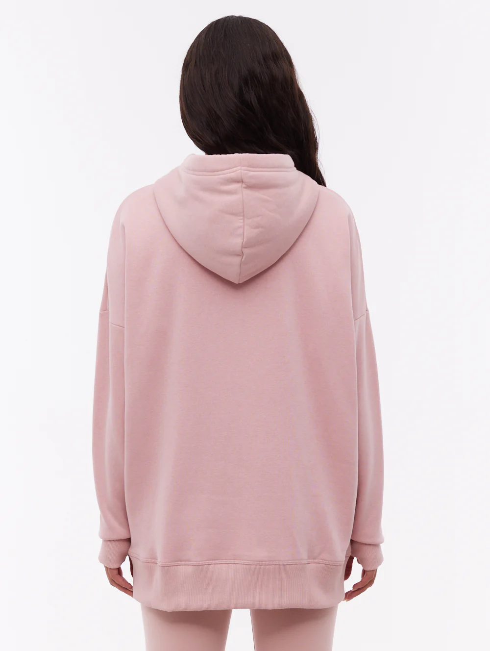 Darea Oversize Emblem Hoodie - Pink - Image 3