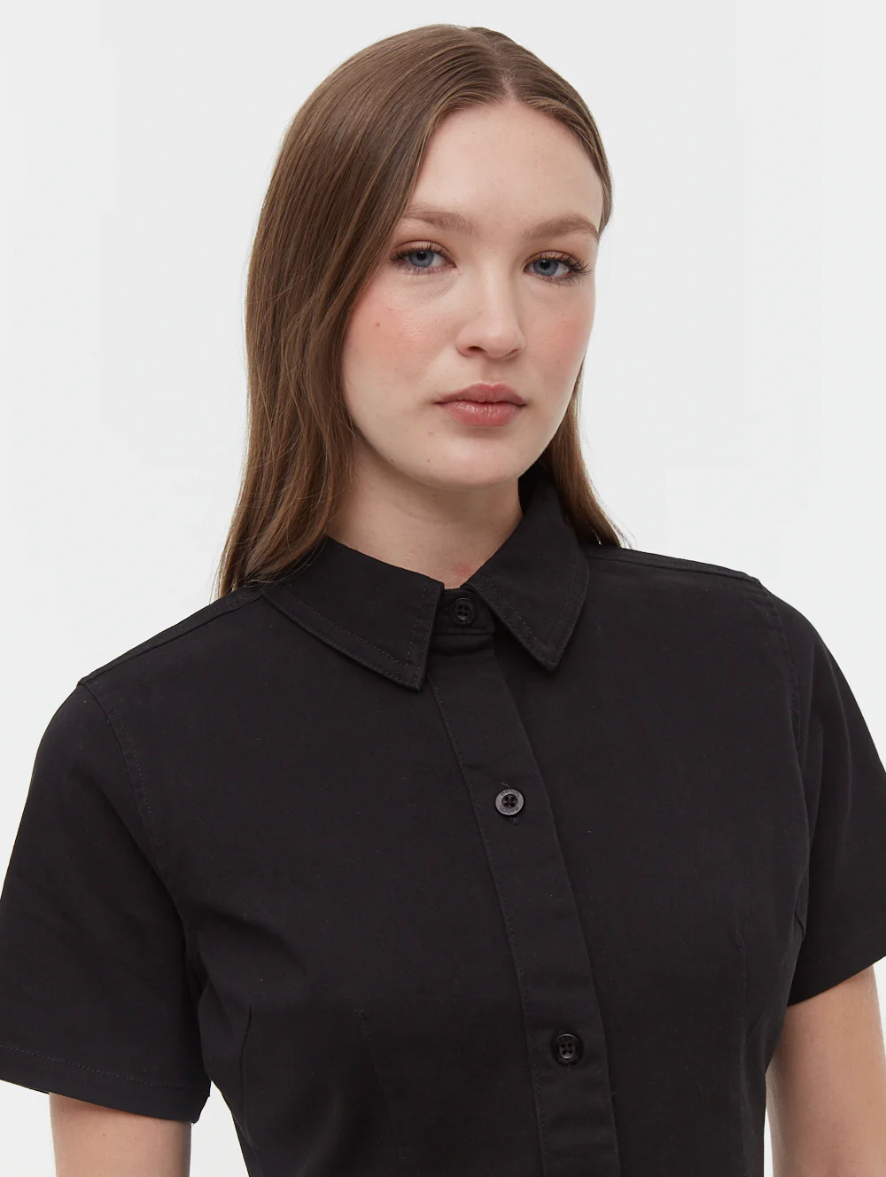 Deana Short Sleeve Shirt Dress - Image 3