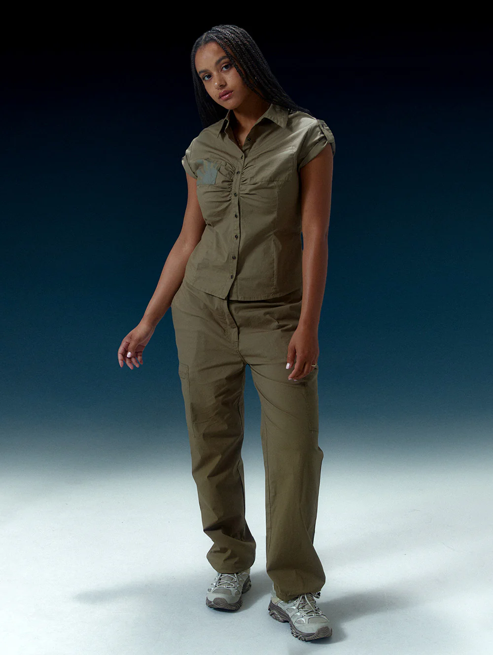 Debdale Heritage Cap Sleeve Blouse - Image 2