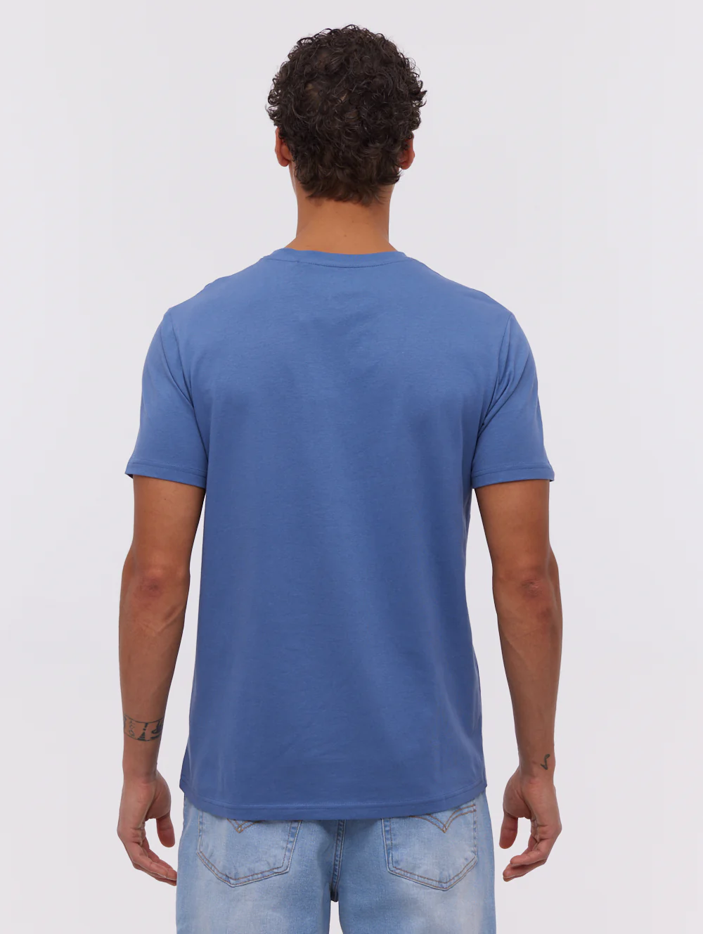 Ebula Emblem T-Shirt - Blue - Image 5