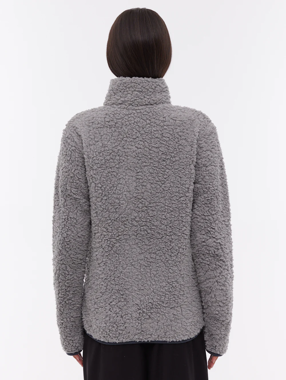 Edition Fleece Funnel Zip-Up - Grey - Image 3