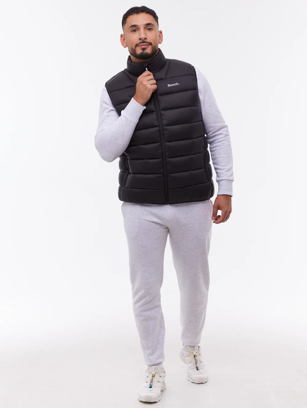 Ersona Puffer Vest - Black - Image 2