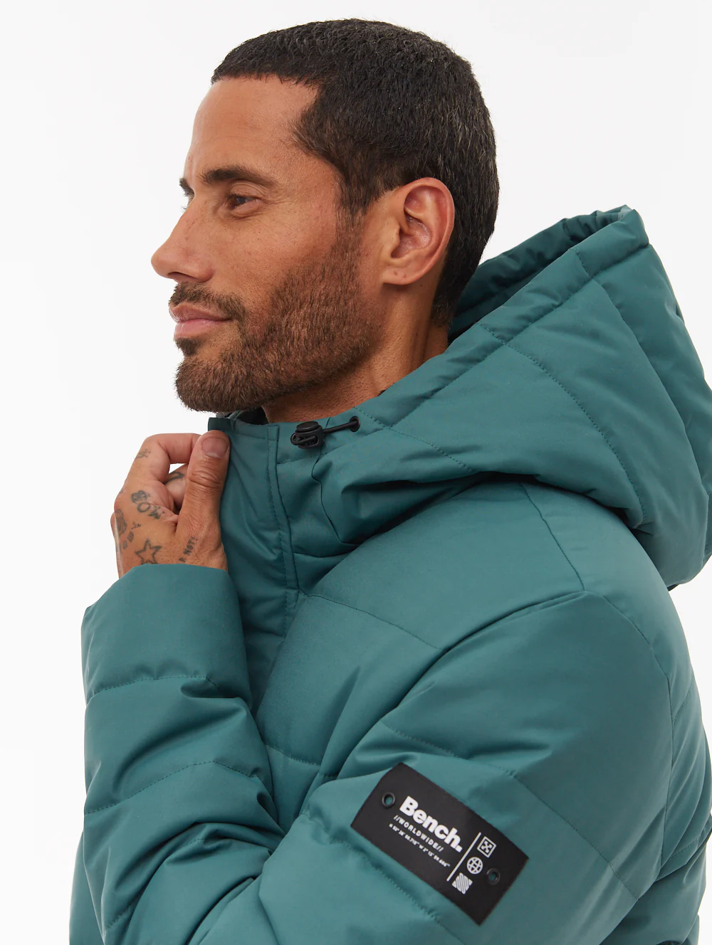 Evolo Puffer Jacket - Green - Image 2