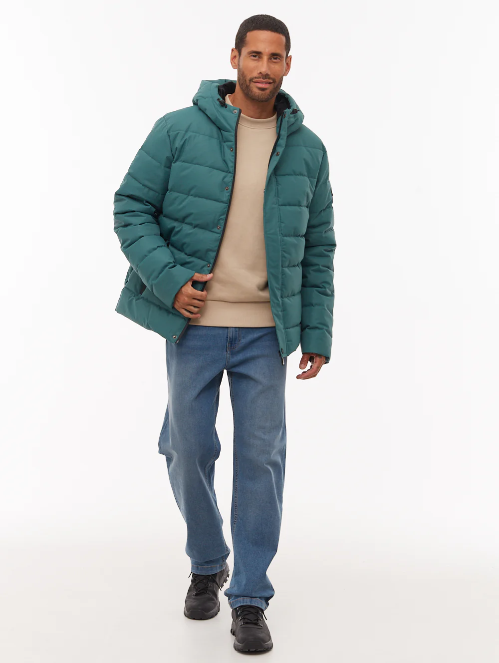 Evolo Puffer Jacket - Green - Image 5