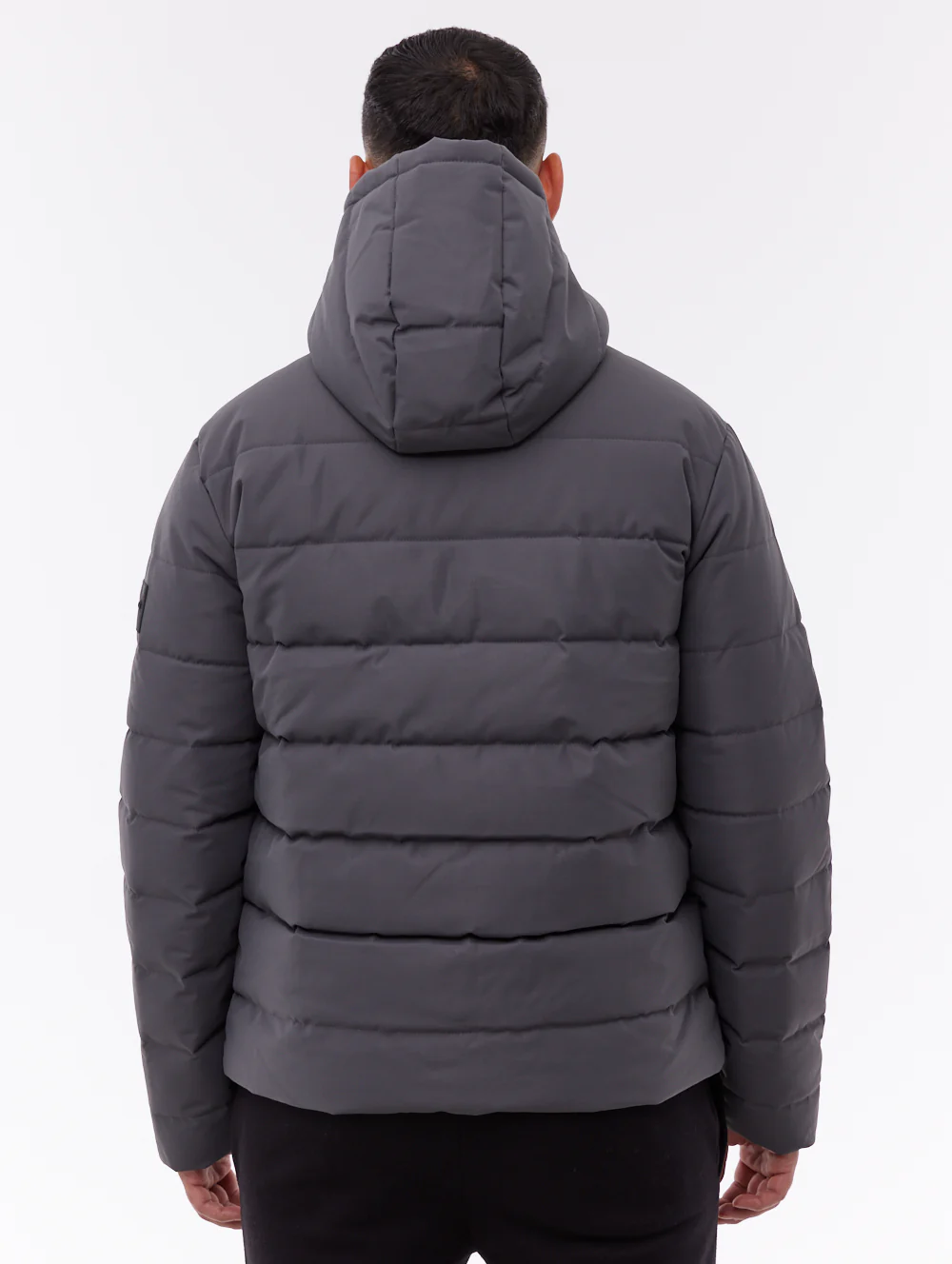 Evolo Puffer Jacket - Grey - Image 4