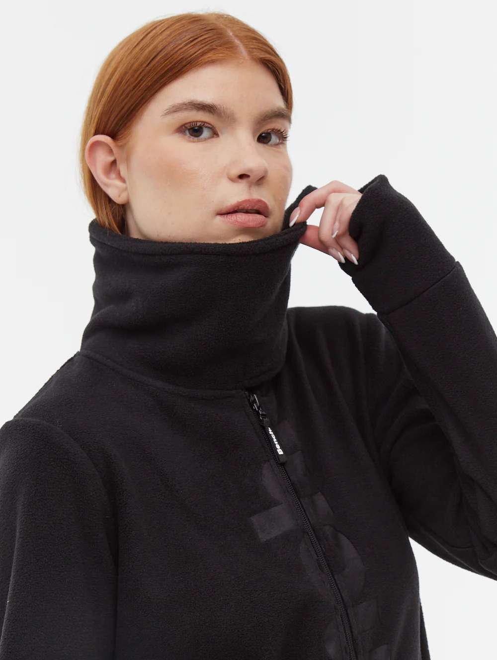 Finish Microfleece Funnel Neck Zip-Up - Image 3