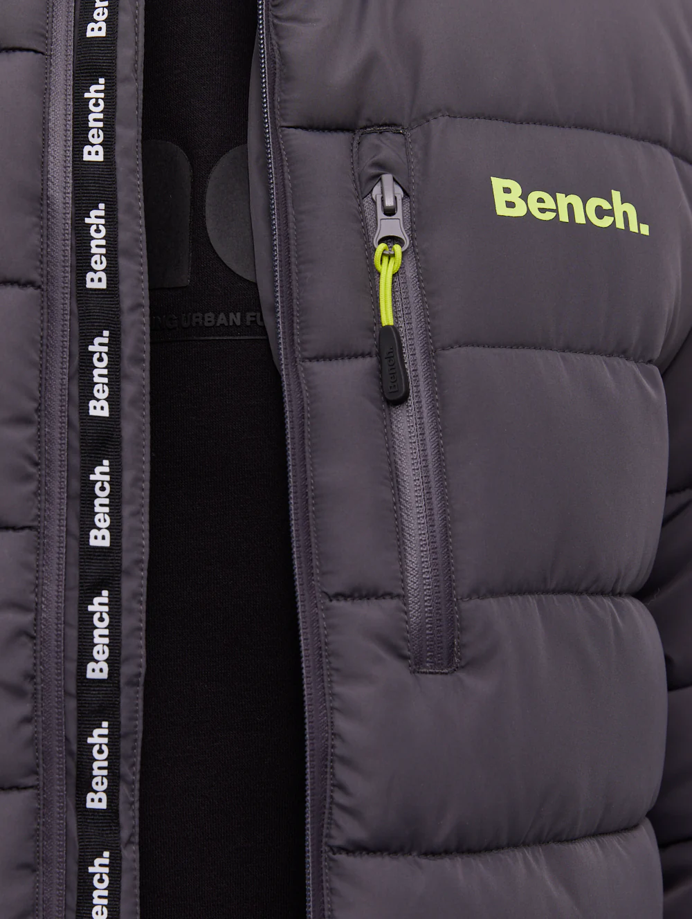 Gaudino Hooded Puffer Jacket - Grey - Image 3