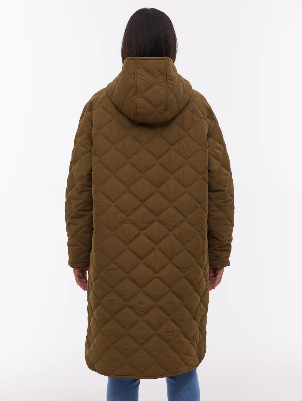 Gemna Quilted Parka - Green - Image 3