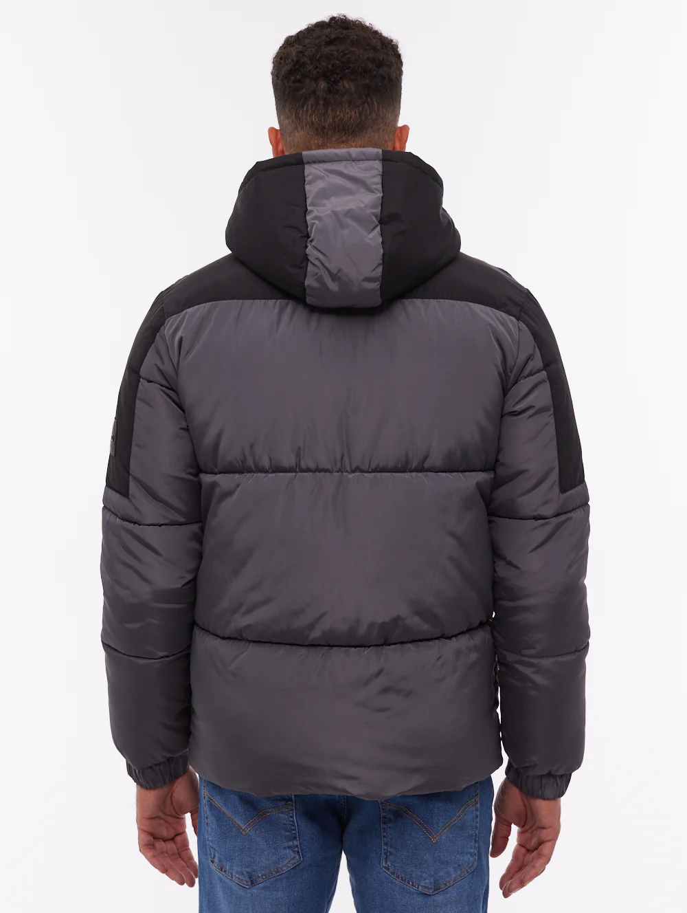 Grentin Puffer Jacket - Grey - Image 5