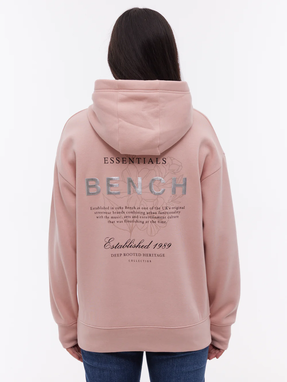 Harmy Back Graphic Hoodie - Pink - Image 2