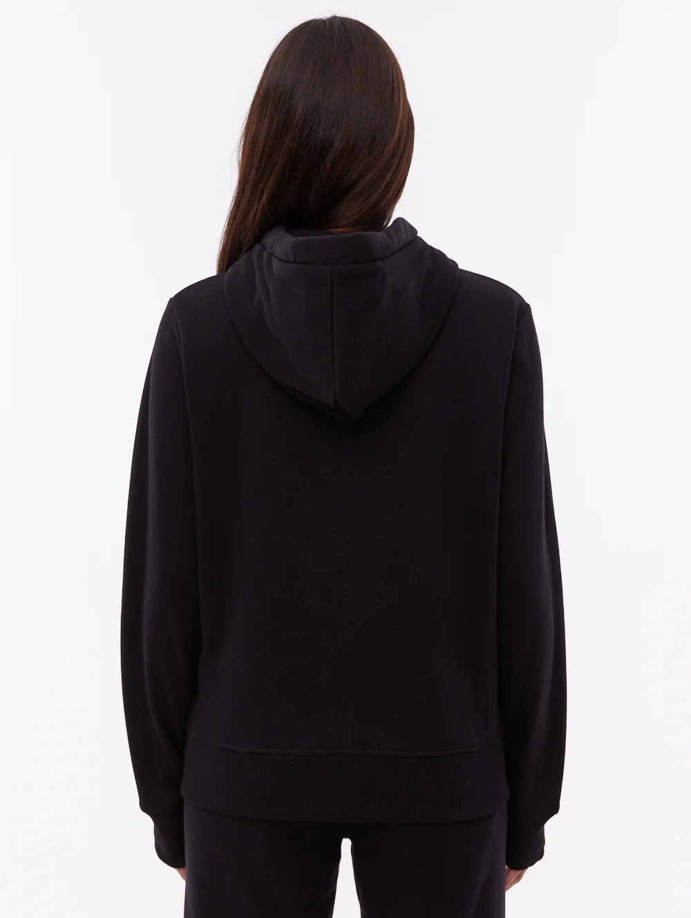 Inah Zip-Up Hoodie - Black - Image 3