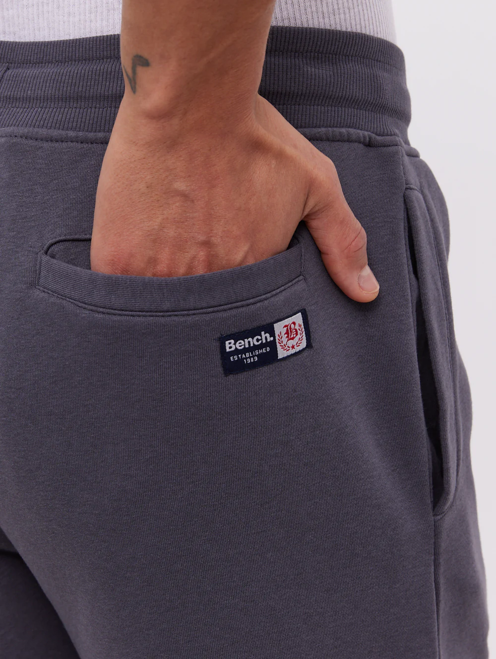 Jackton Collegiate Jogger Shorts - Grey - Image 5
