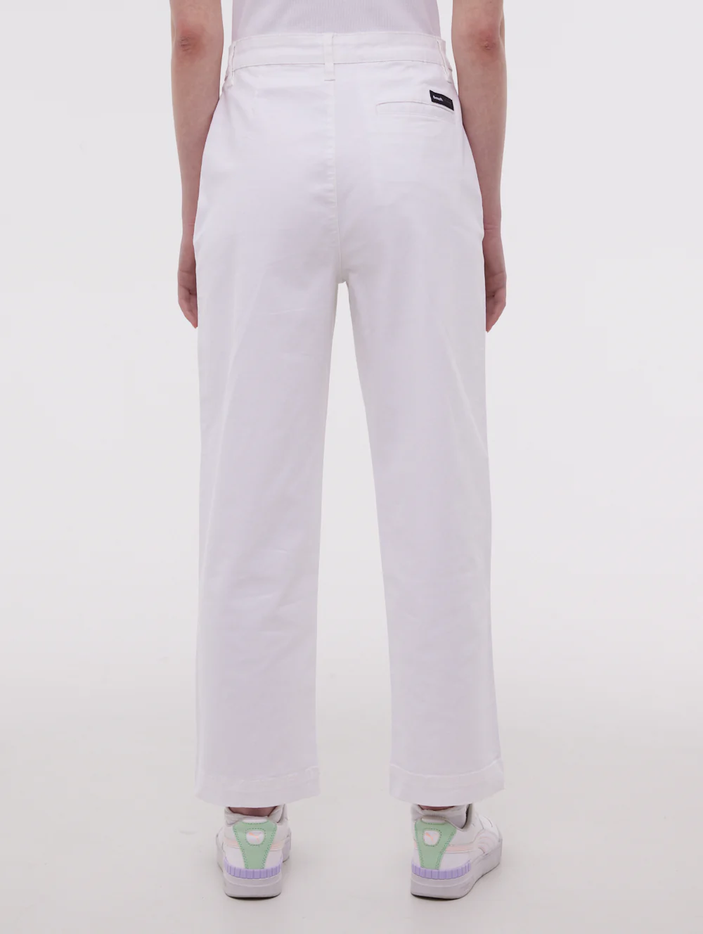 Jara Straight Leg Pants - White - Image 6