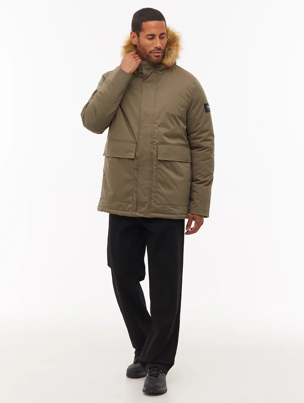 Jarryl Hooded Parka - Green - Image 3