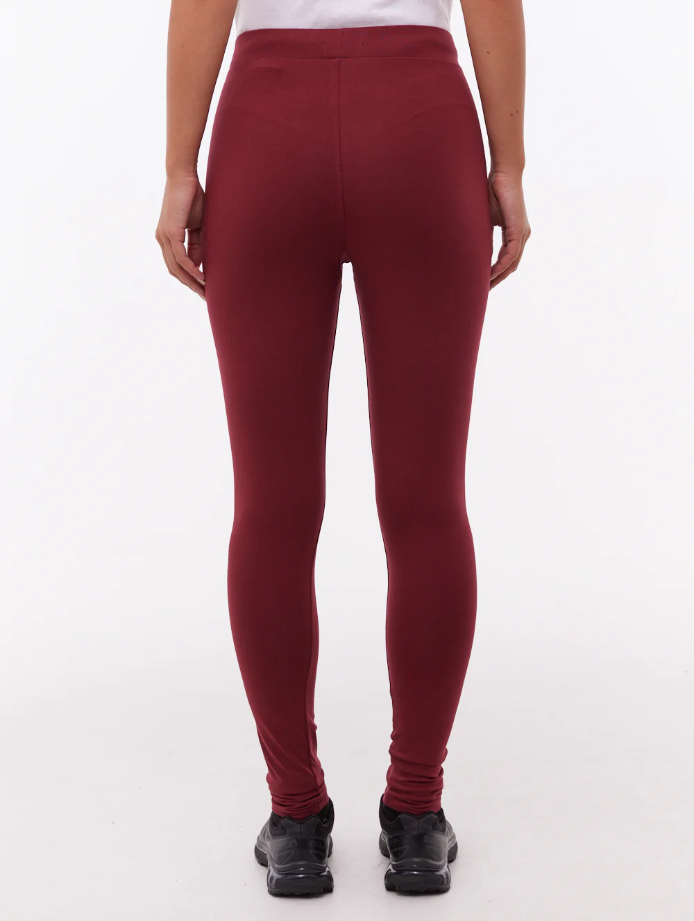 Jeana Emblem Leggings - Red - Image 3