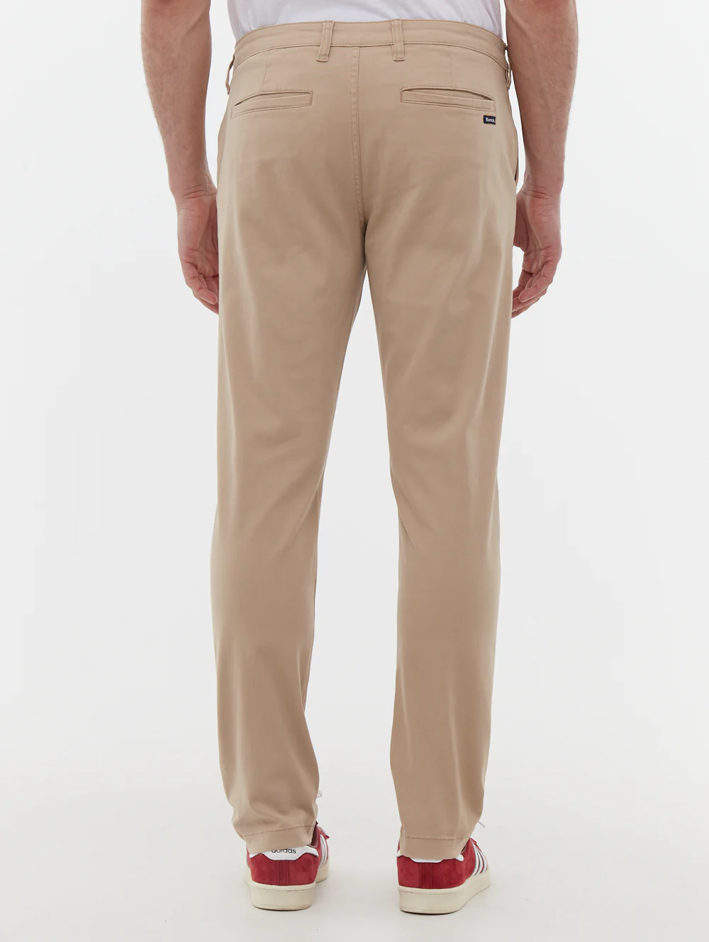 Jimini Washed Twill Chino Pants - Beige - Image 5