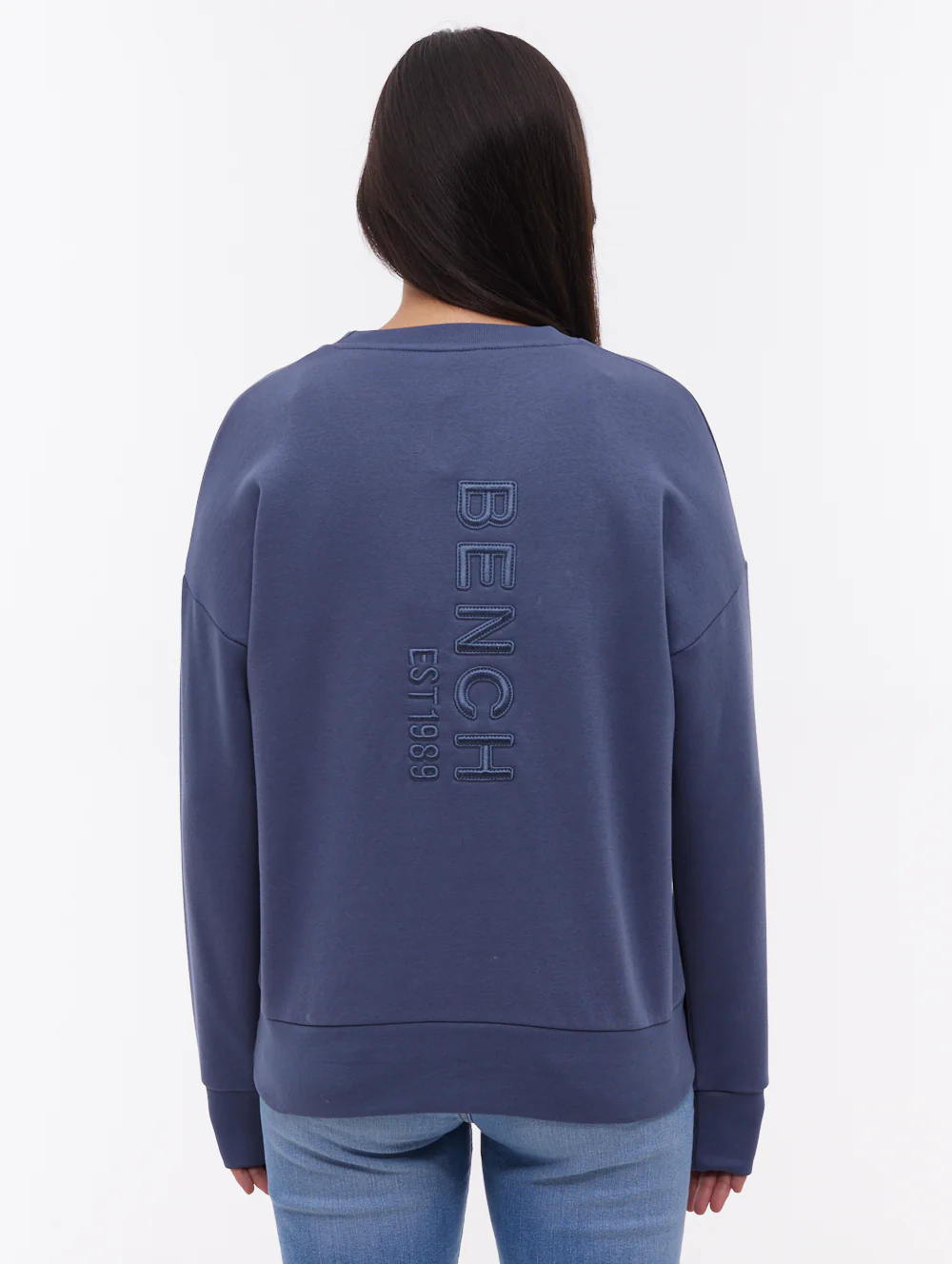 Joda Vertical Logo Crew Neck - Blue - Image 3