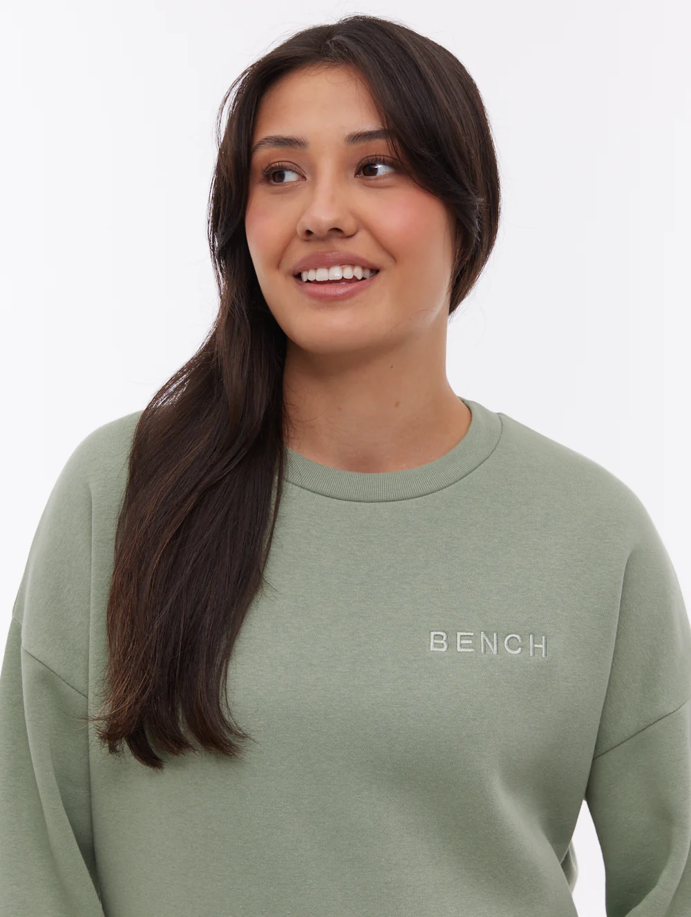 Joda Vertical Logo Crew Neck - Green - Image 3