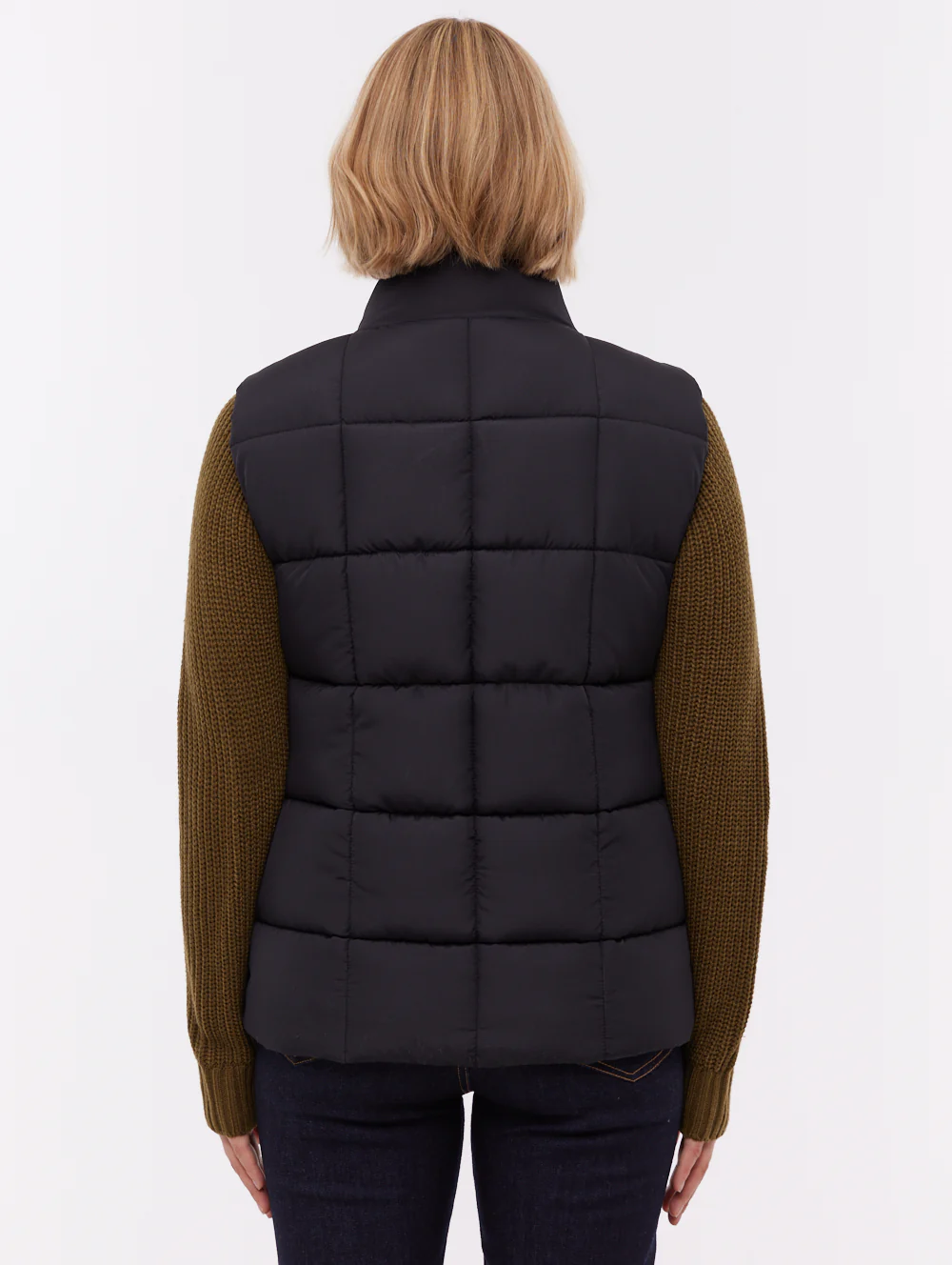 Kacie Puffer Vest - Black - Image 3