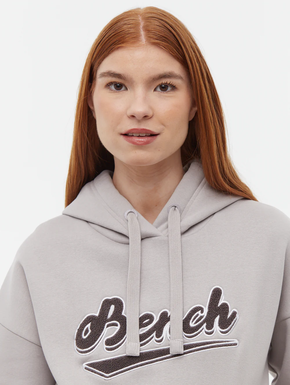 Karolina Retro Logo Hoodie - Grey - Image 3