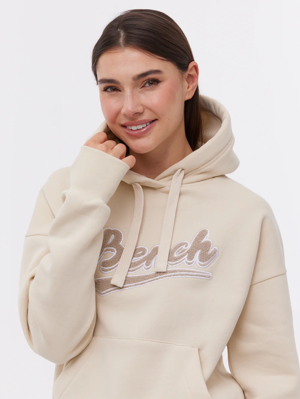 Karolina Retro Logo Hoodie - Grey - Image 3