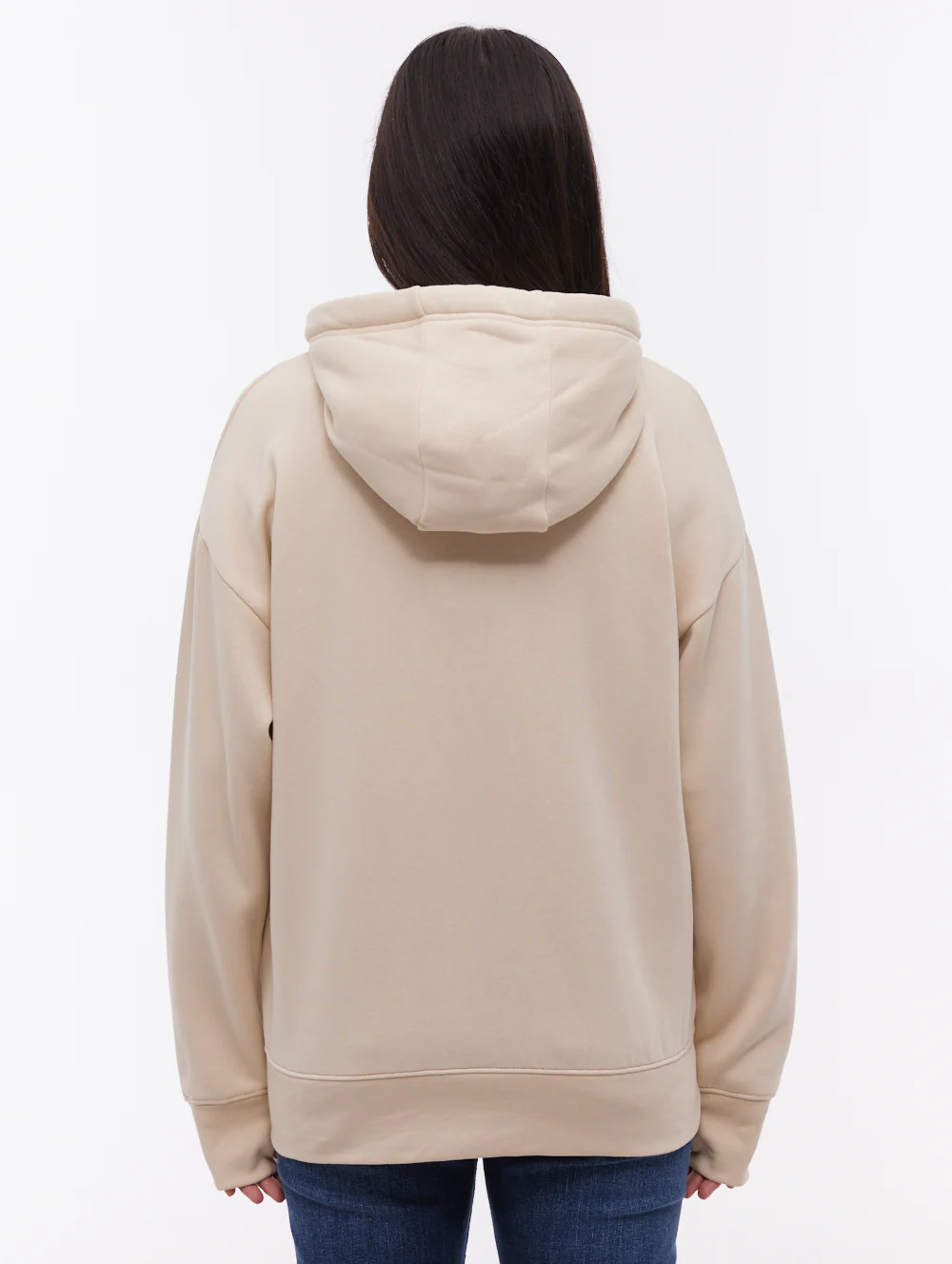 Kingra Oversize Zip-Up Hoodie - White - Image 3