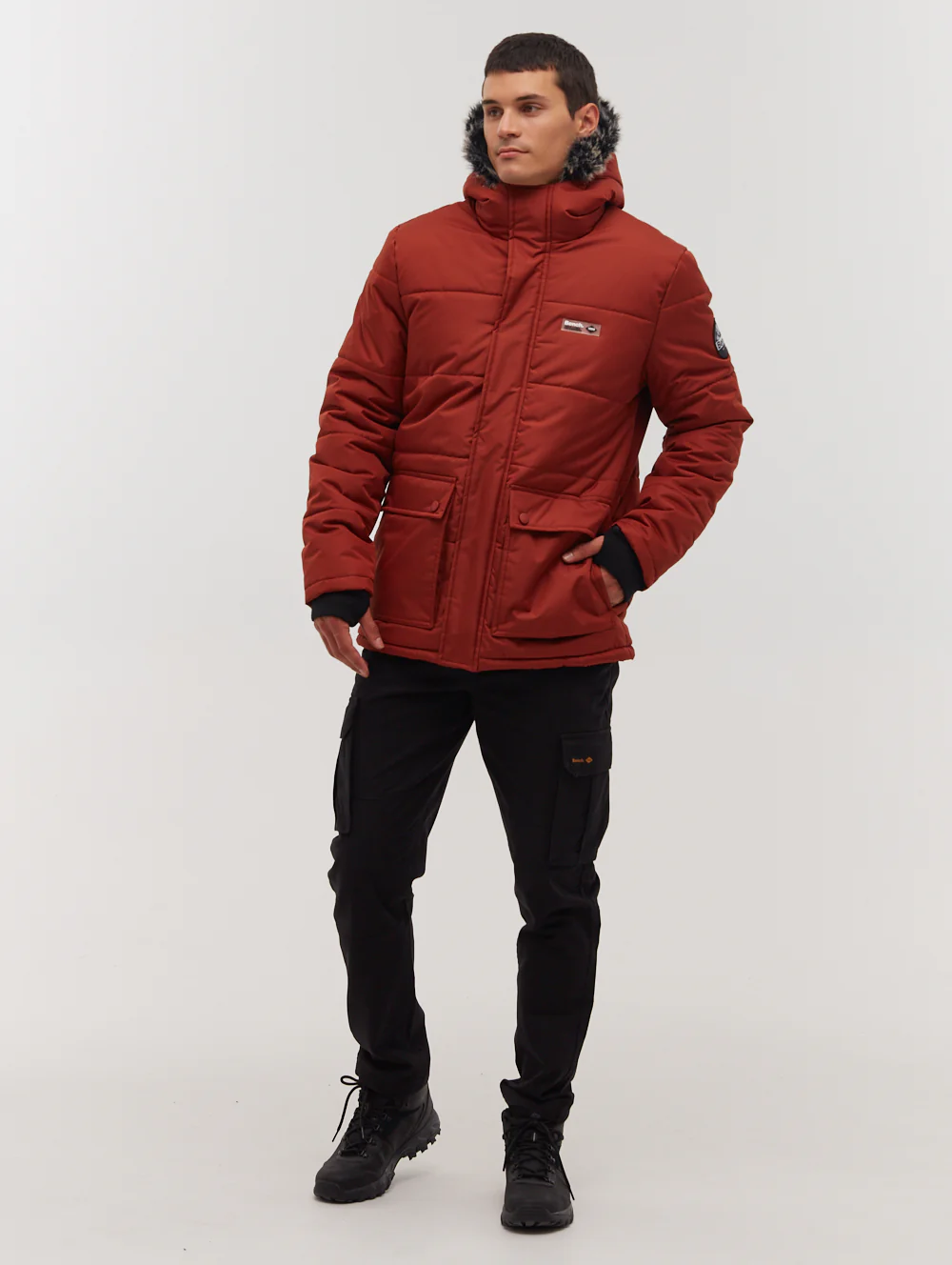 Koufax Puffer Parka - Red - Image 6