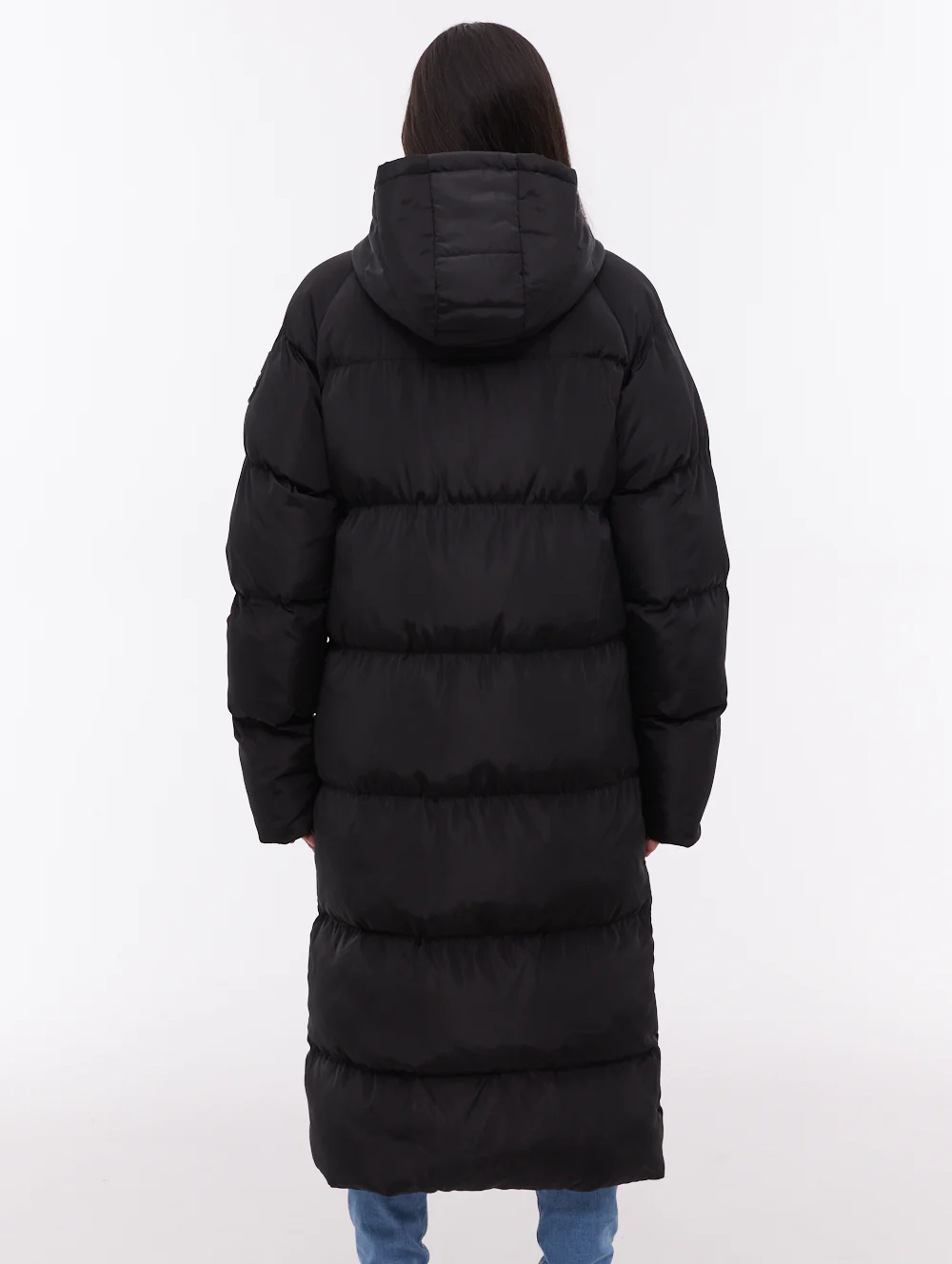 Larah Midi Parka - Black - Image 3