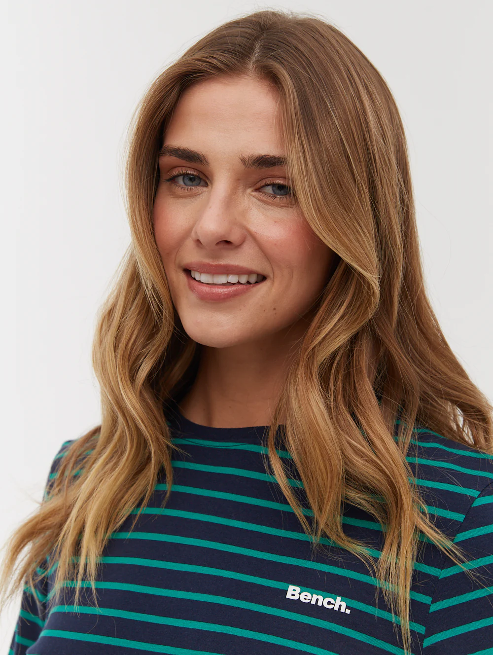 Lesedi 3/4 Stripe T-Shirt - Green - Image 3