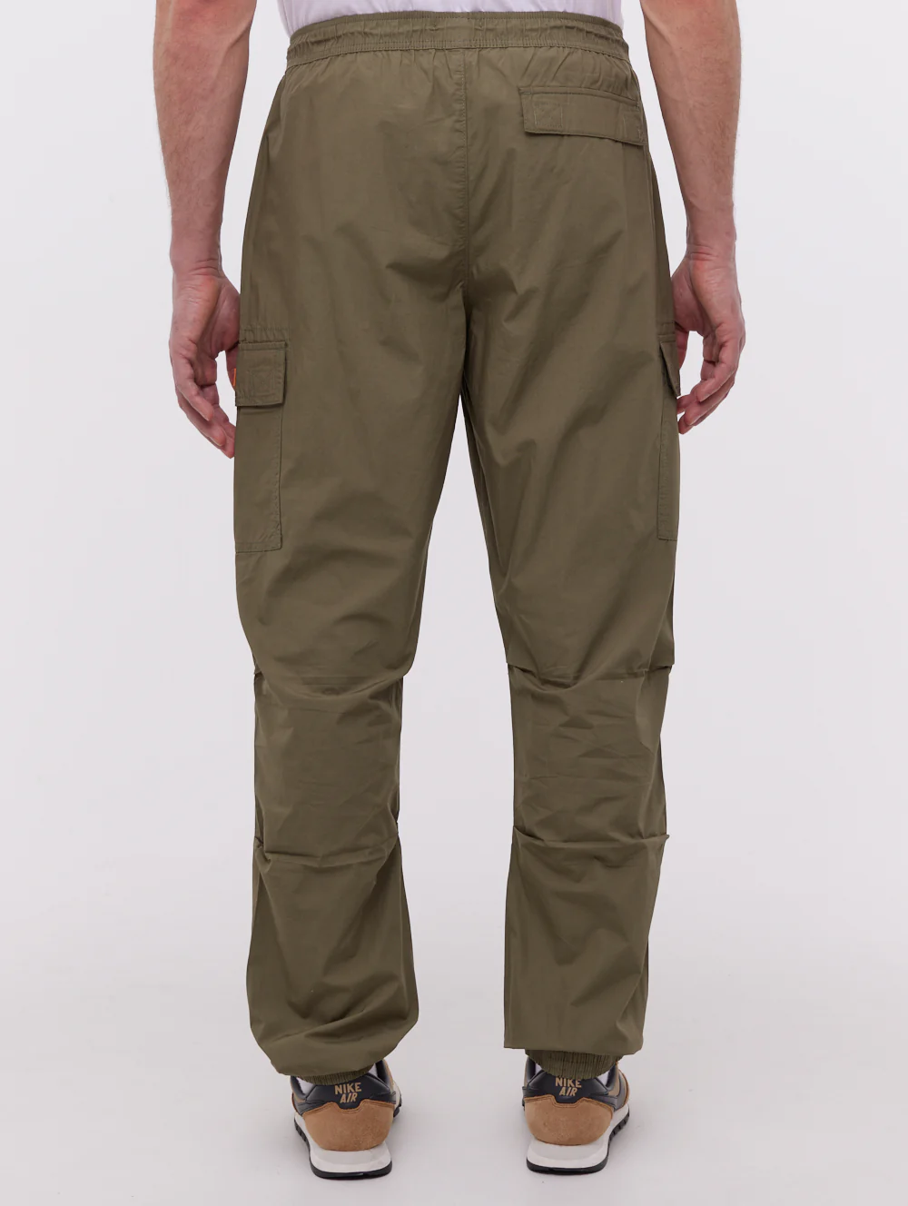 Lewin Elasticized Cargo Pants - Green - Image 5