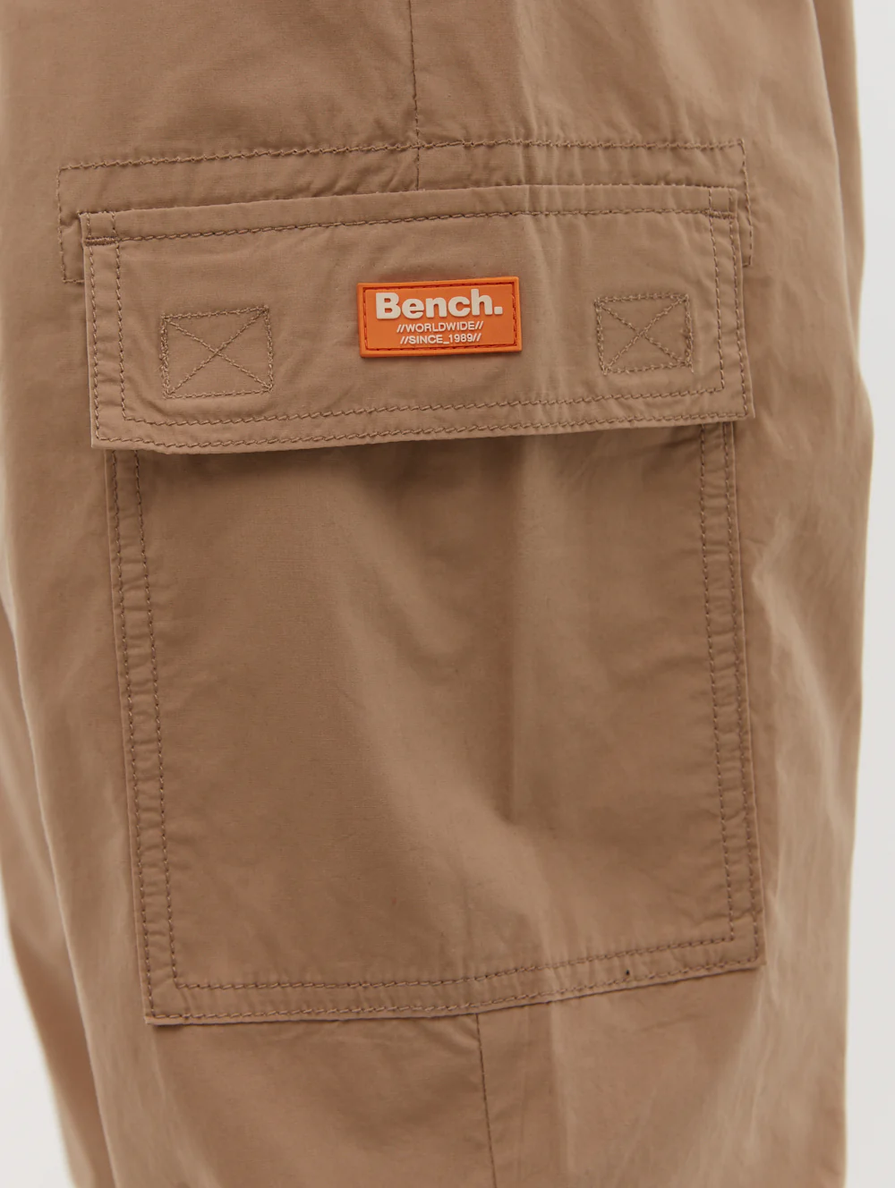 Lewin Elasticized Cargo Pants - Beige - Image 3
