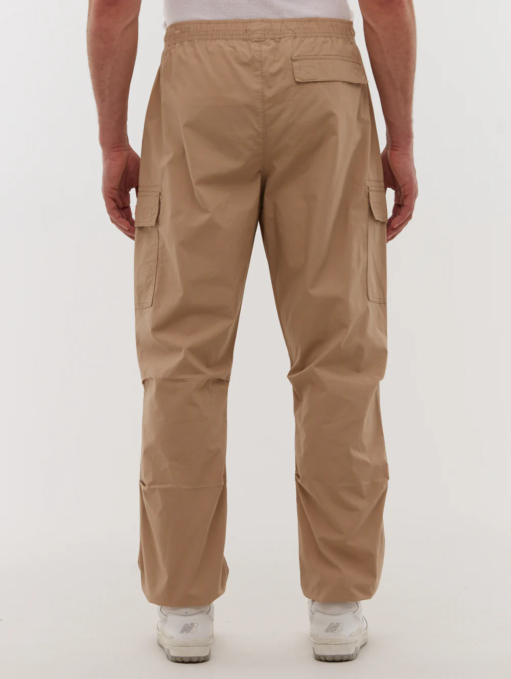 Lewin Elasticized Cargo Pants - Beige - Image 5
