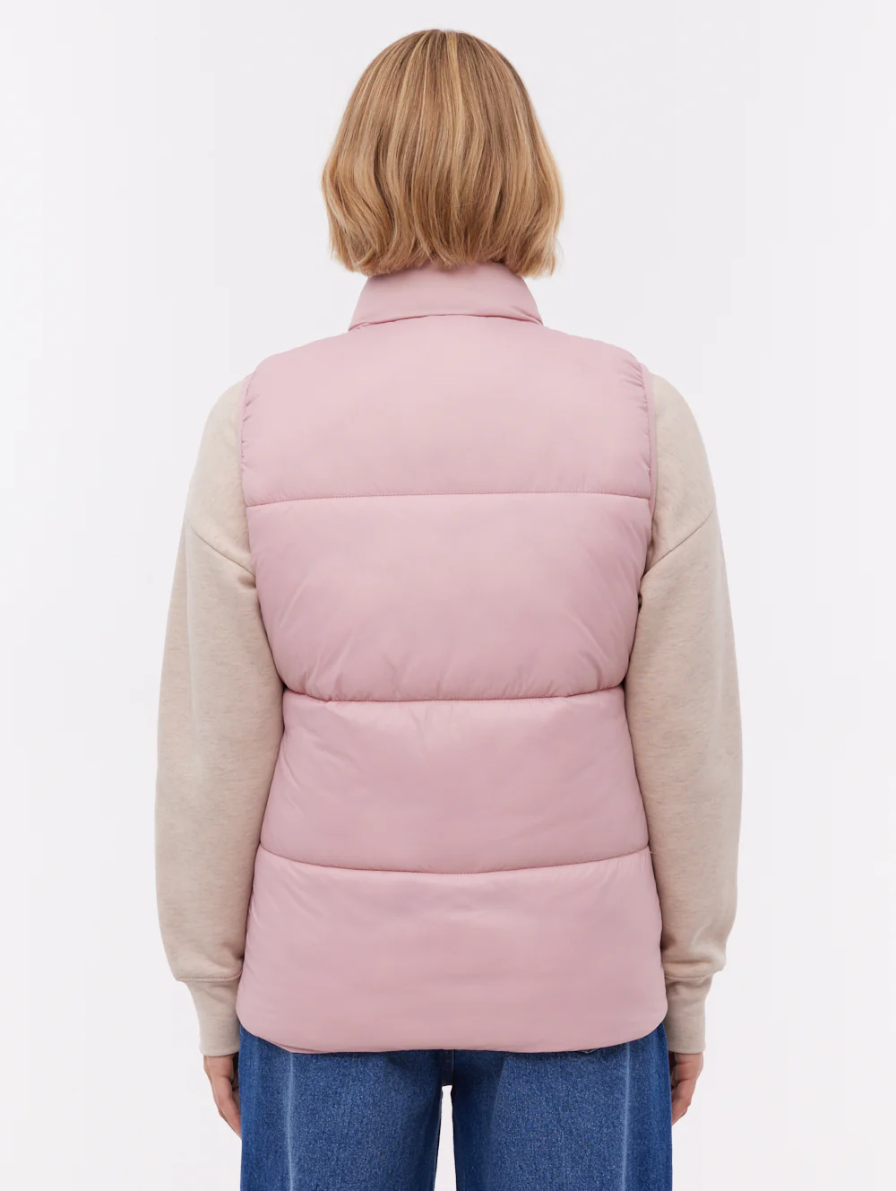 Matina Puffer Vest - Pink - Image 3