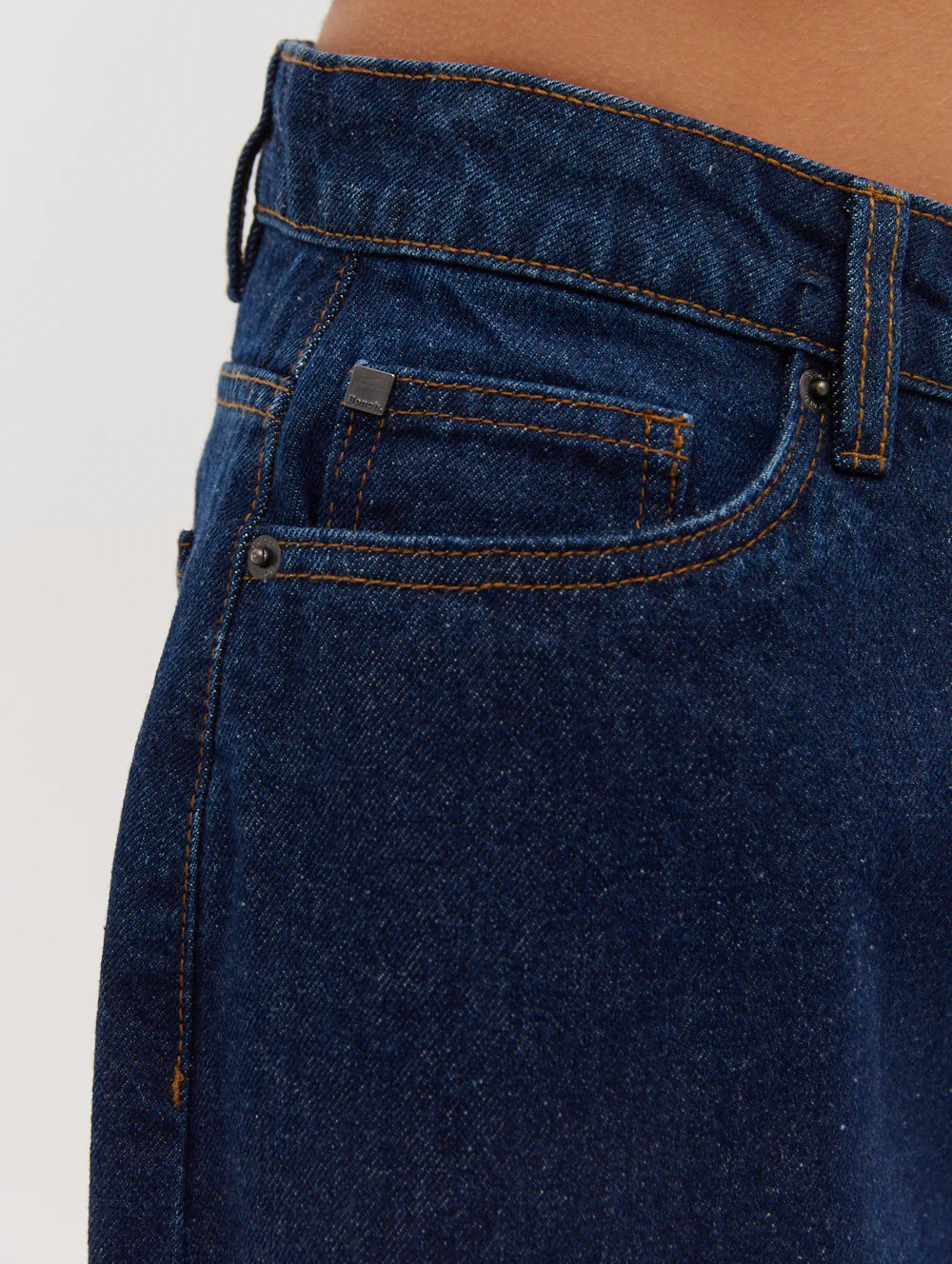 Maxina Wide Leg Jeans - Dark Blue - Image 3